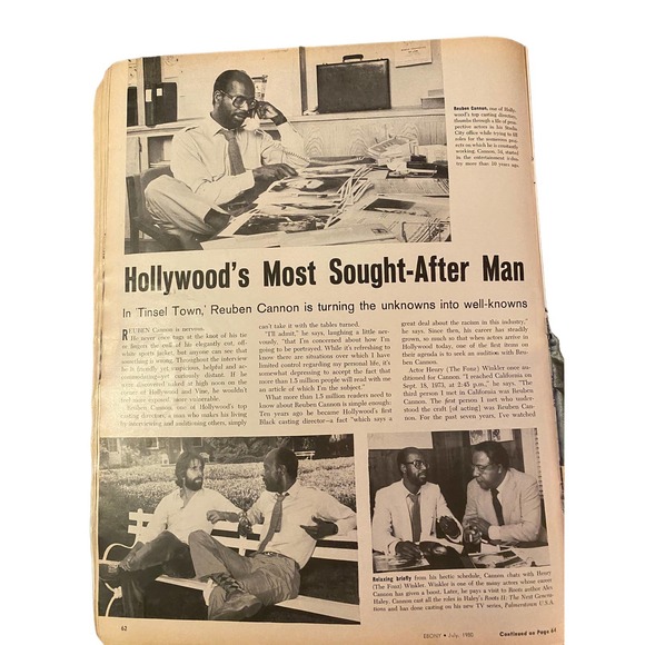 July 1980 Ebony MagazIne  with Featured Cover, The World’s Top Ten Black Models - Picture 10 of 13